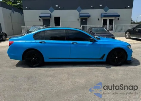 2017 BMW 750 I z USA, uszkodzony, nr VIN WBA7F0C34HGM22159